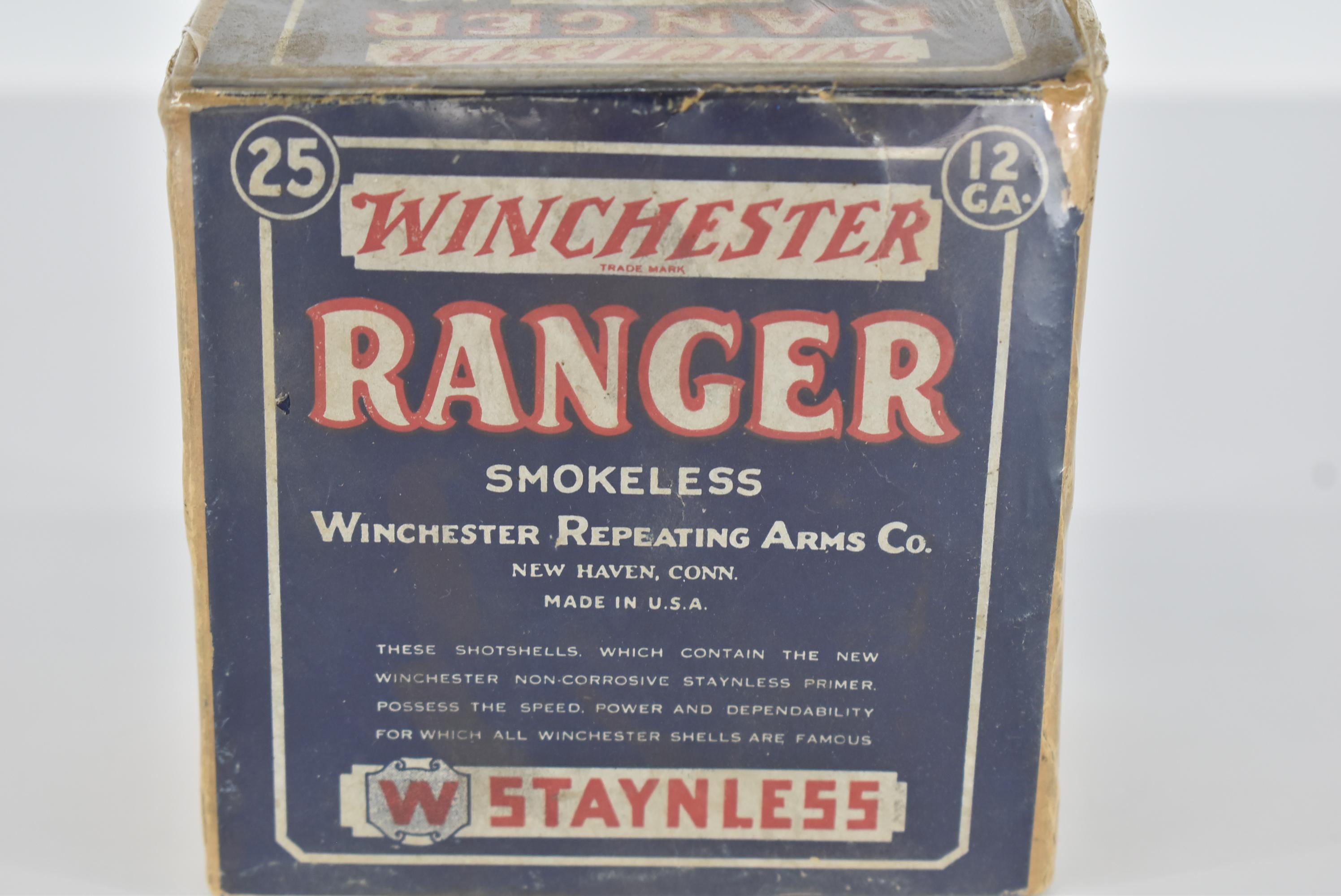 Winchester – “Ranger” – 12ga. 2pc. BOA, 5 Shot, Appears ½ Full, WTOC