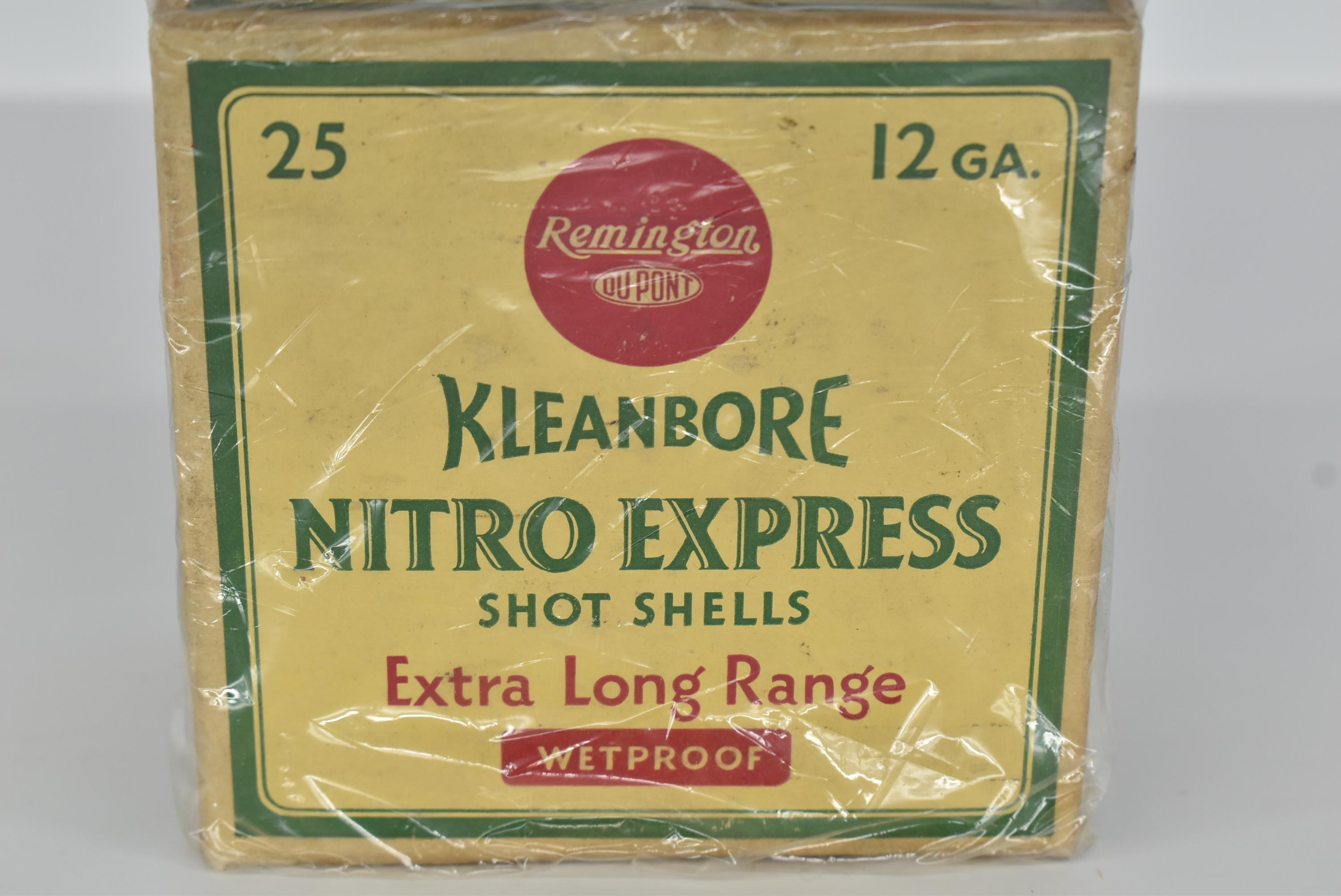 Remington – Nitro Express – 12ga. 4 Shot BOA, Good Color, AFF, WTOC