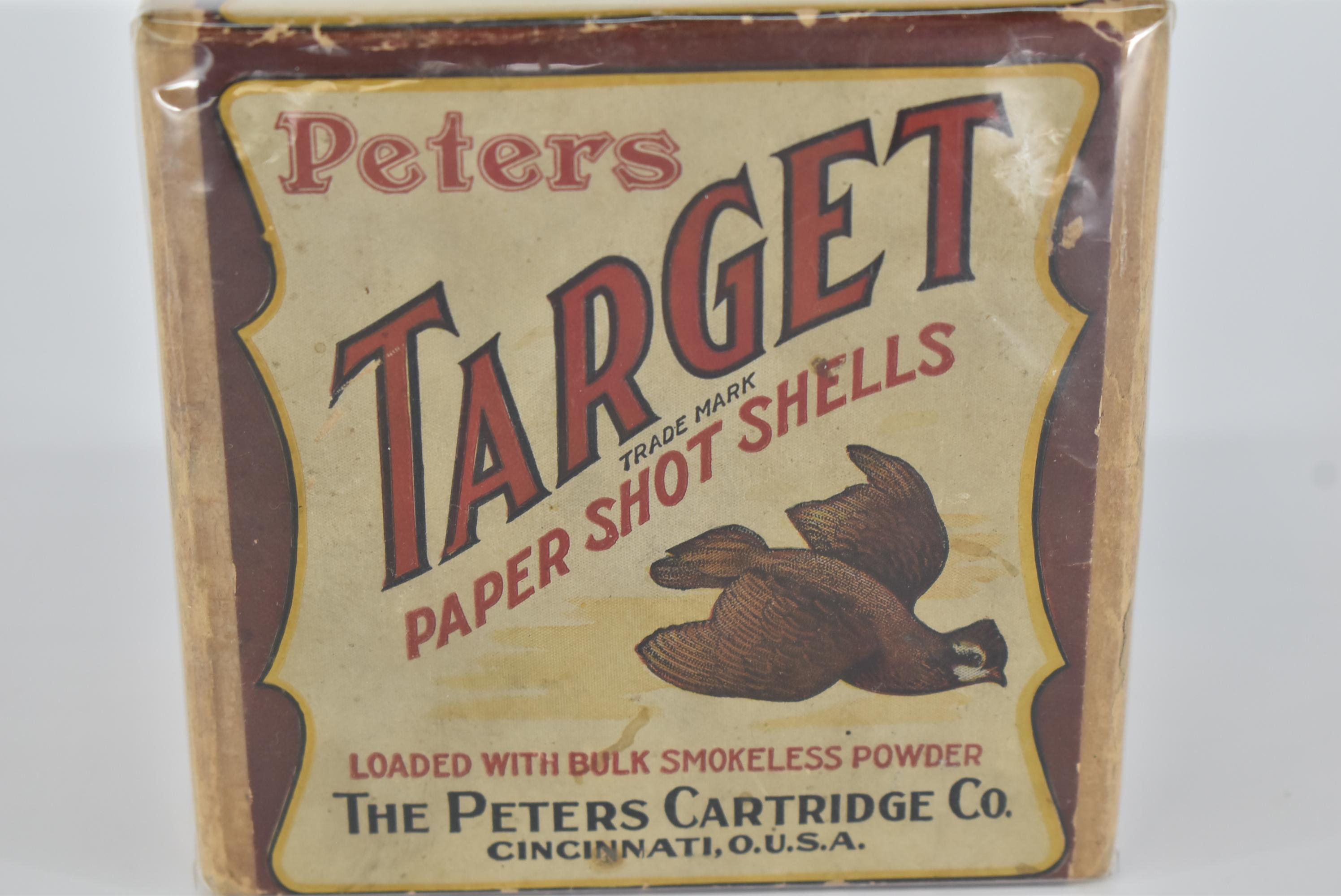 Peters – “Target” – 12ga. 7 ½ Shot 2 pc. BOA, Great Color, AFF, WTOC