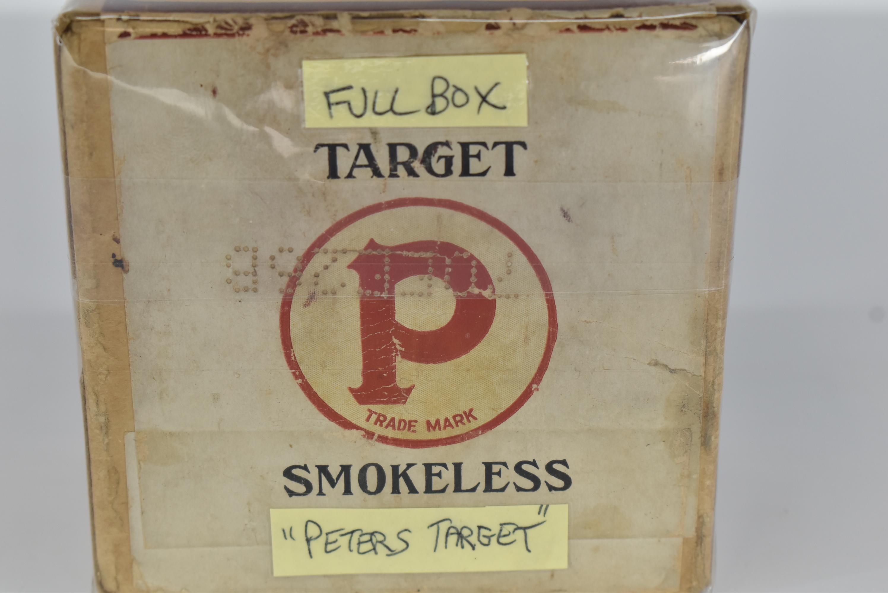 Peters – “Target” – 12ga. 7 ½ Shot 2 pc. BOA, Great Color, AFF, WTOC