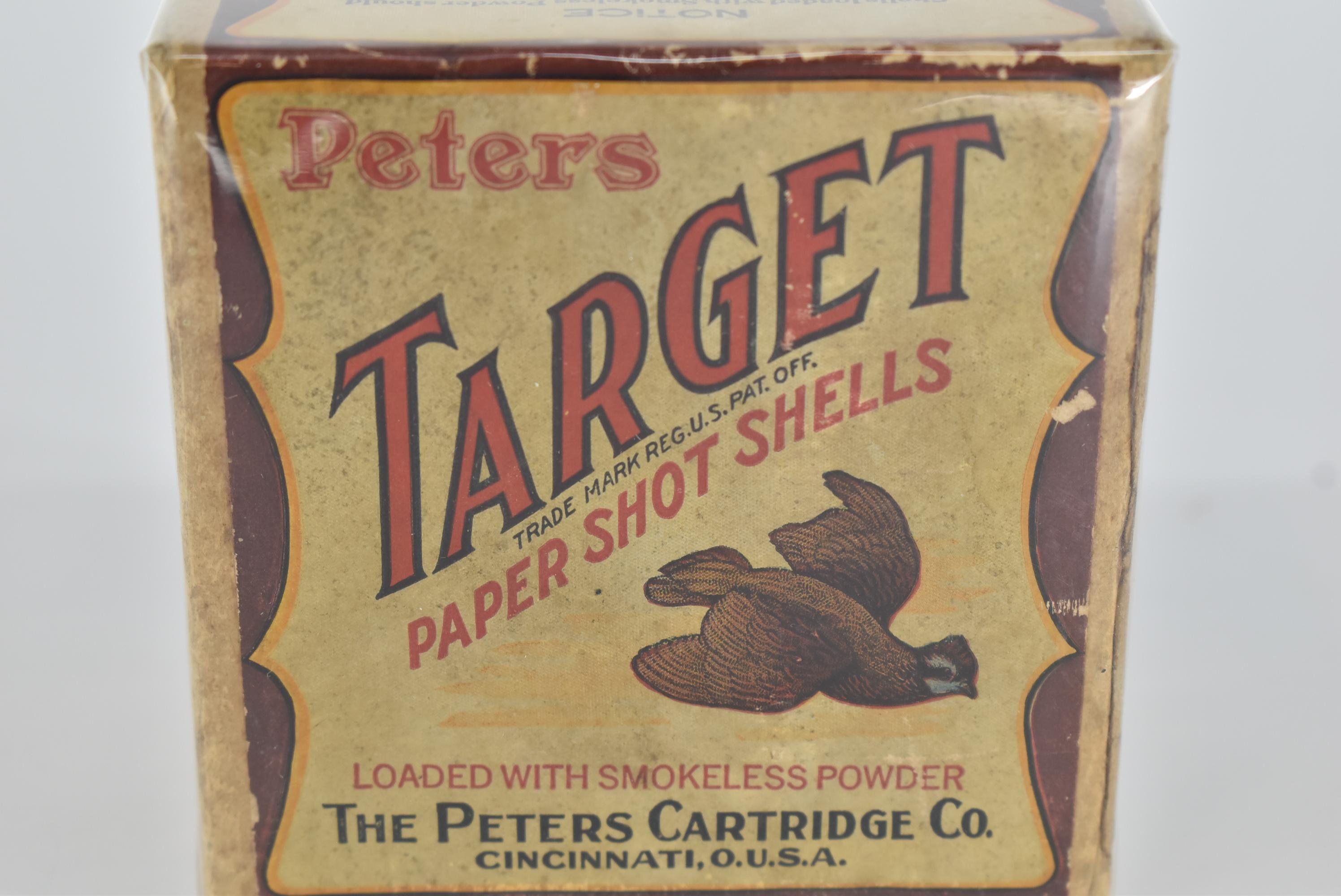 Peters – “Target” – 20ga. 6 Shot 2 pc. BOA, Great Color, AFF, WTOC