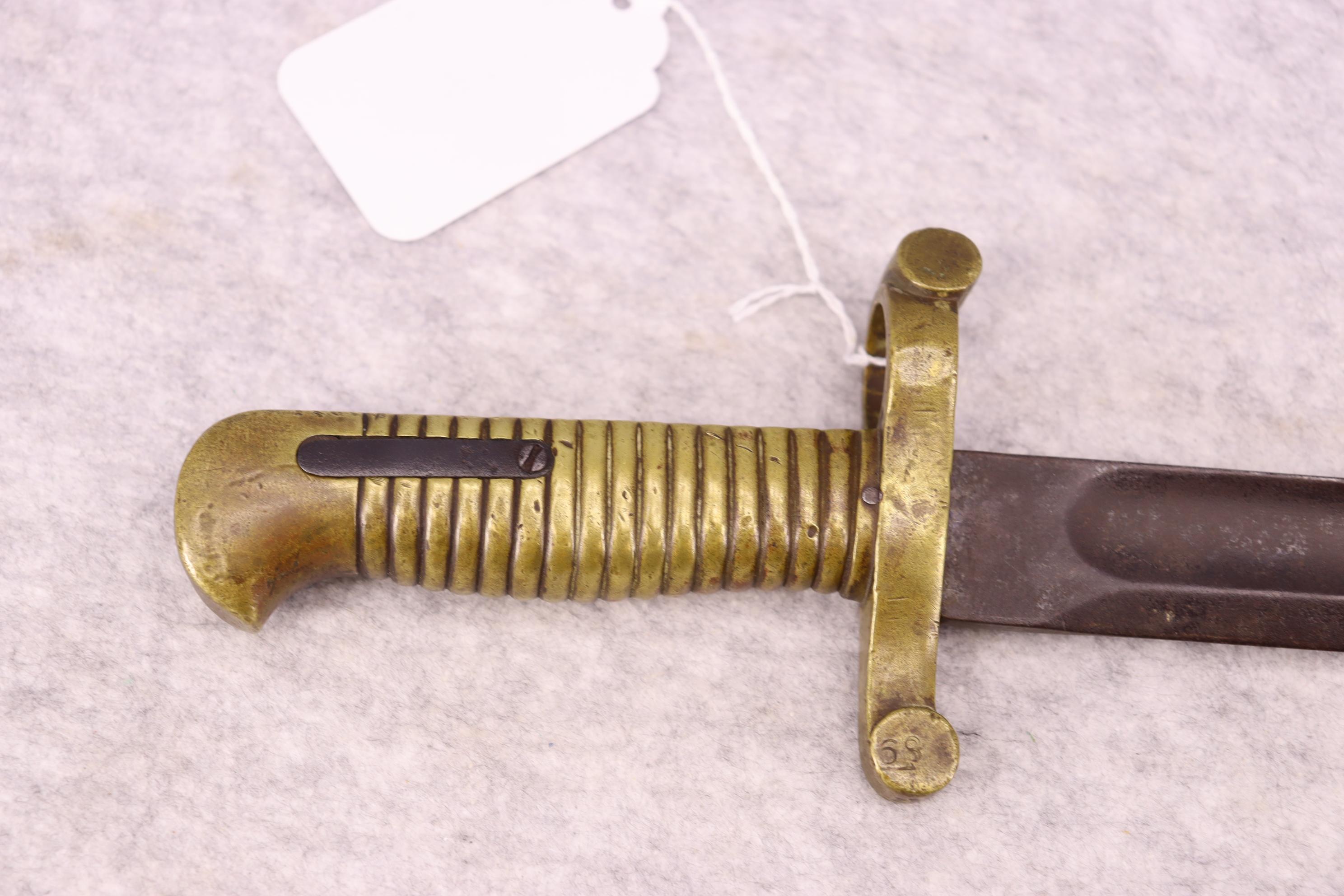 U.S. Rifle Model 1855 Saber Bayonet