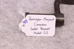 Remington – Maynard Conversion Socket Bayonet Marked U.S