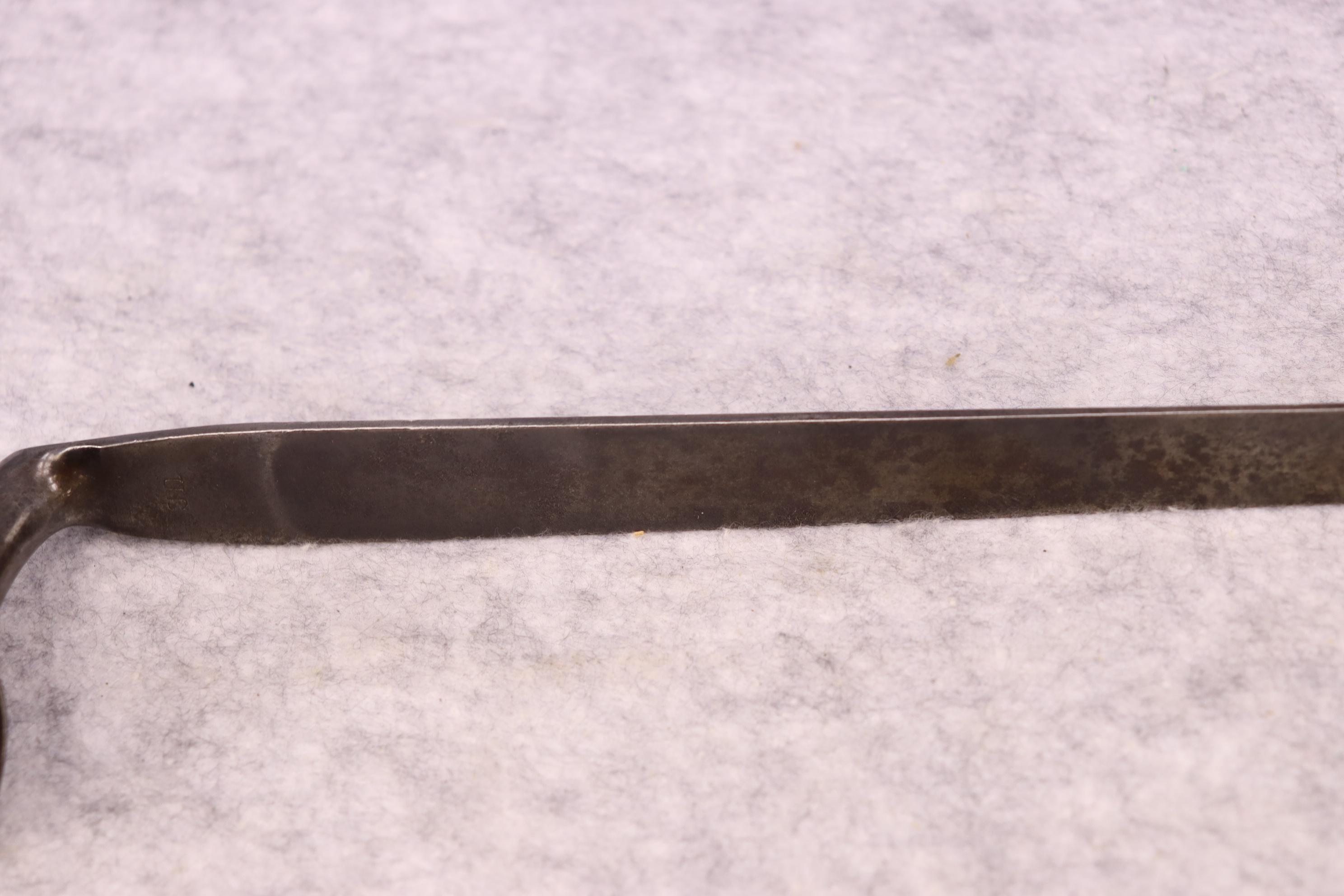 Model 1851 Cadet Socket Bayonet Marked U.S