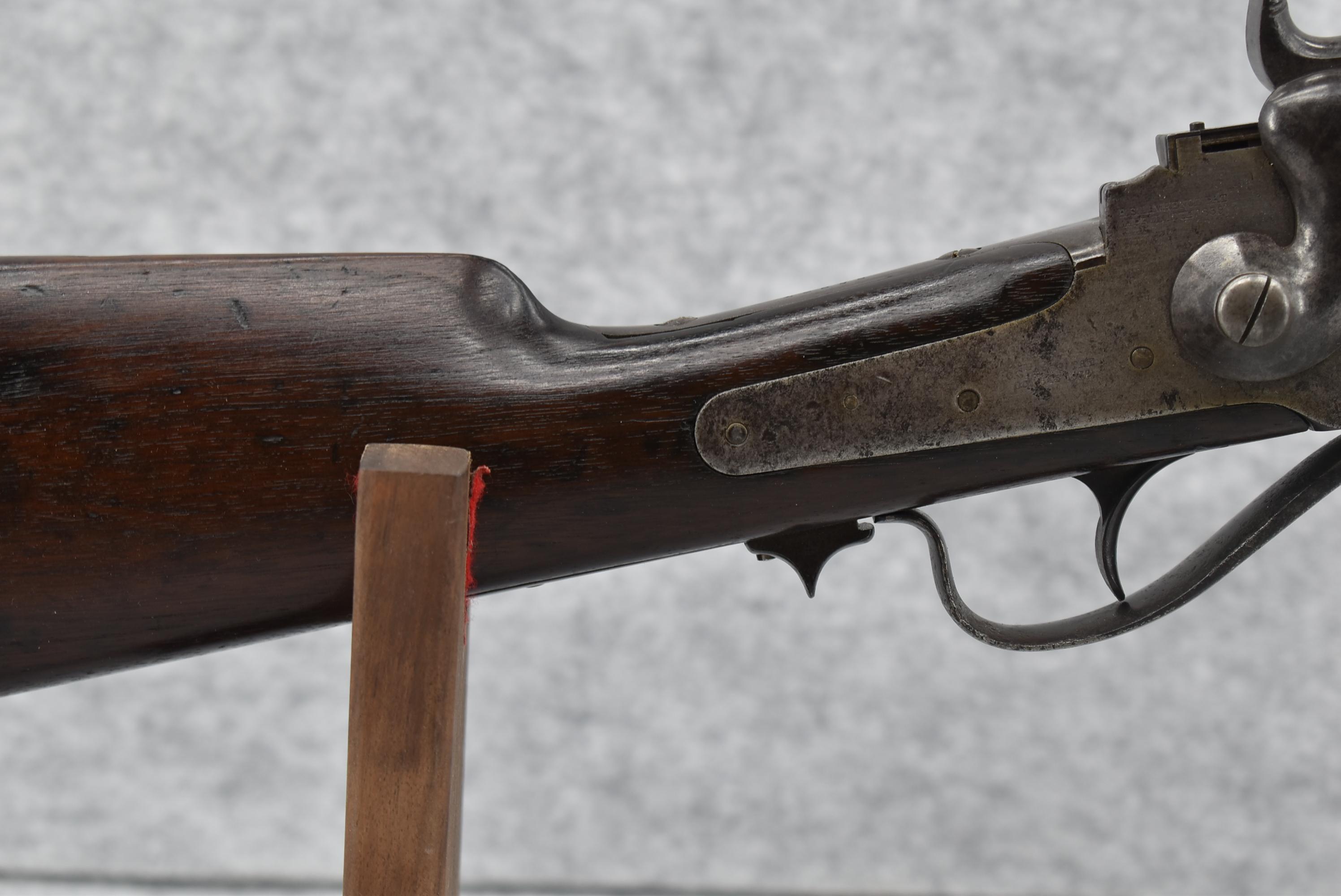 Sharps – New Model 1859 Carbine Early Type – 52 Cal. Breech Loading Percussion Rifle