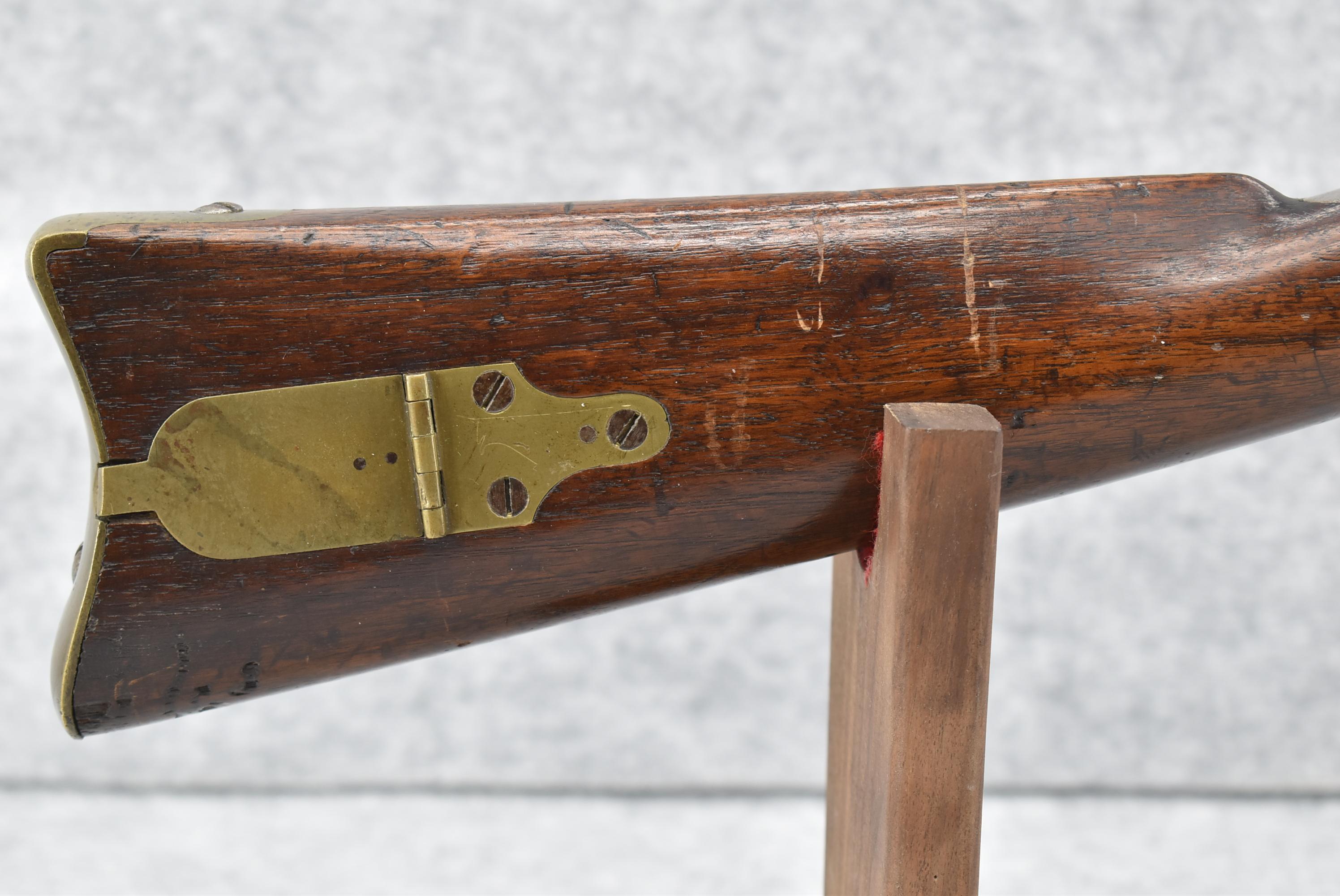 J.H. Merrill (Baltimore) – Serial #294 – 54 Cal. Breech Loading Percussion Carbine – Great Low Seria