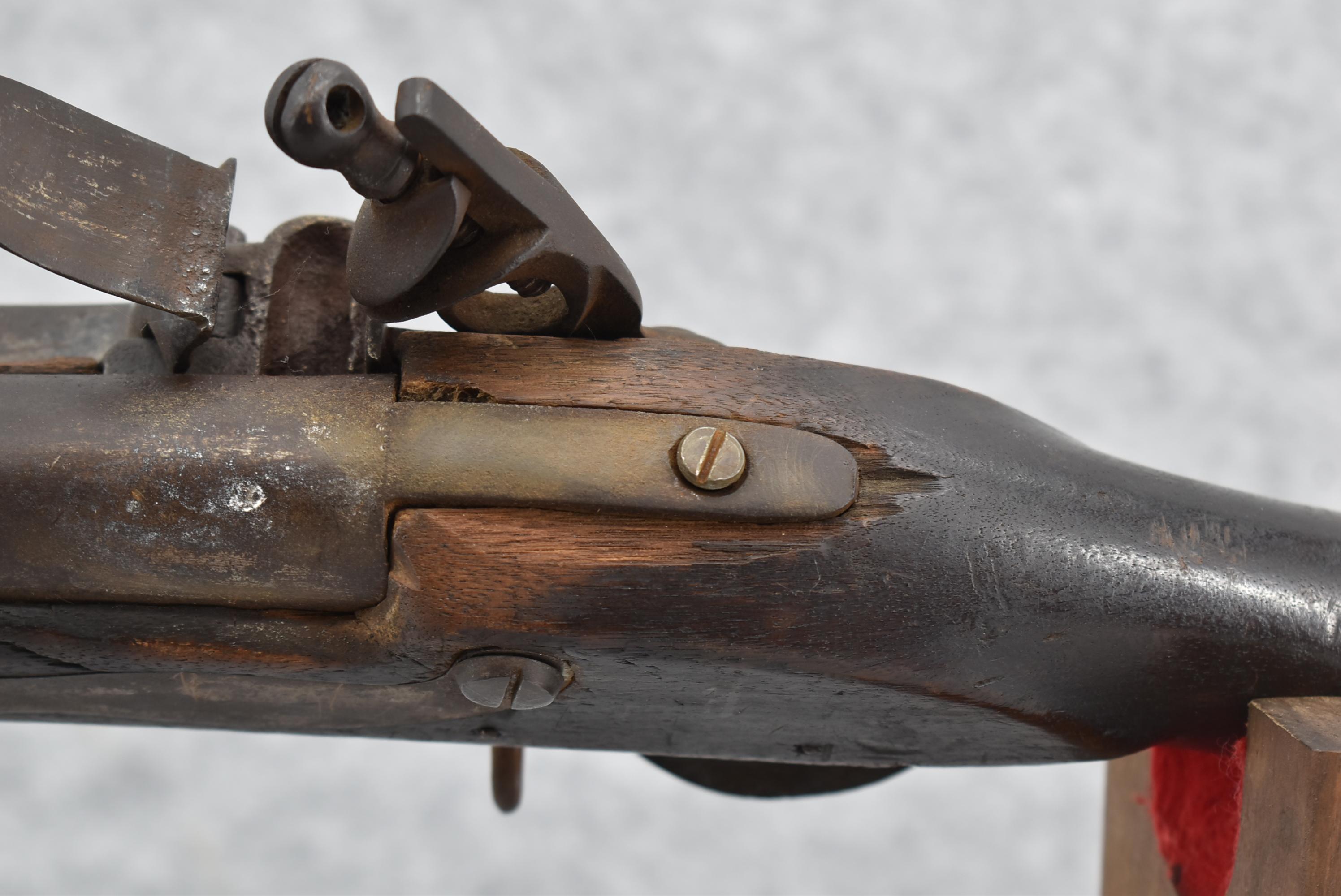 Ethan Stillman (Burlington, CT)– 1808 U.S. Contract Musket – 69 Cal. Flintlock Musket