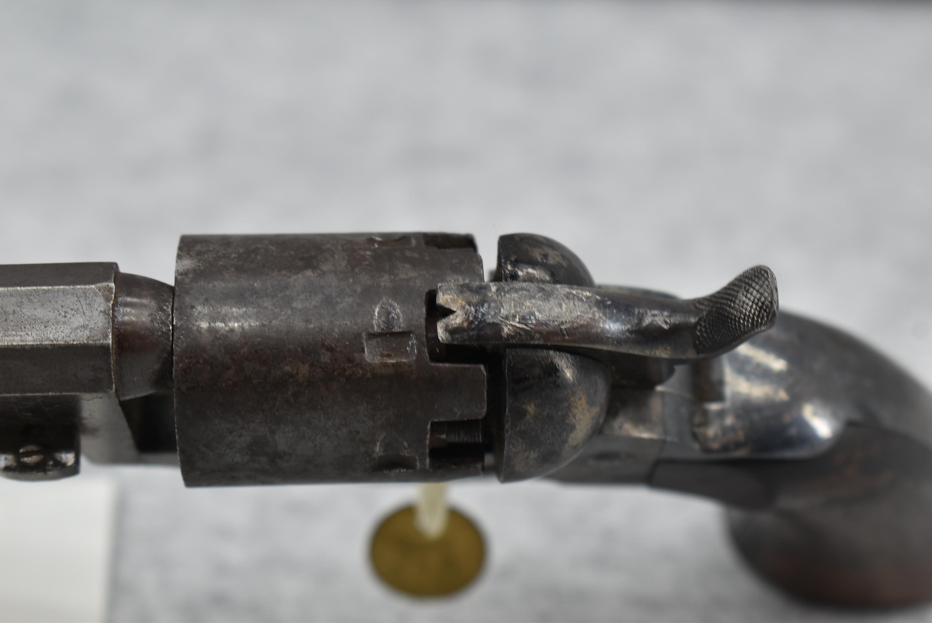 V. Sauerbrey in Basel – Foreign Copy of Colt Mod. 1849 – 31 Cal. Black Powder Percussion Revolver