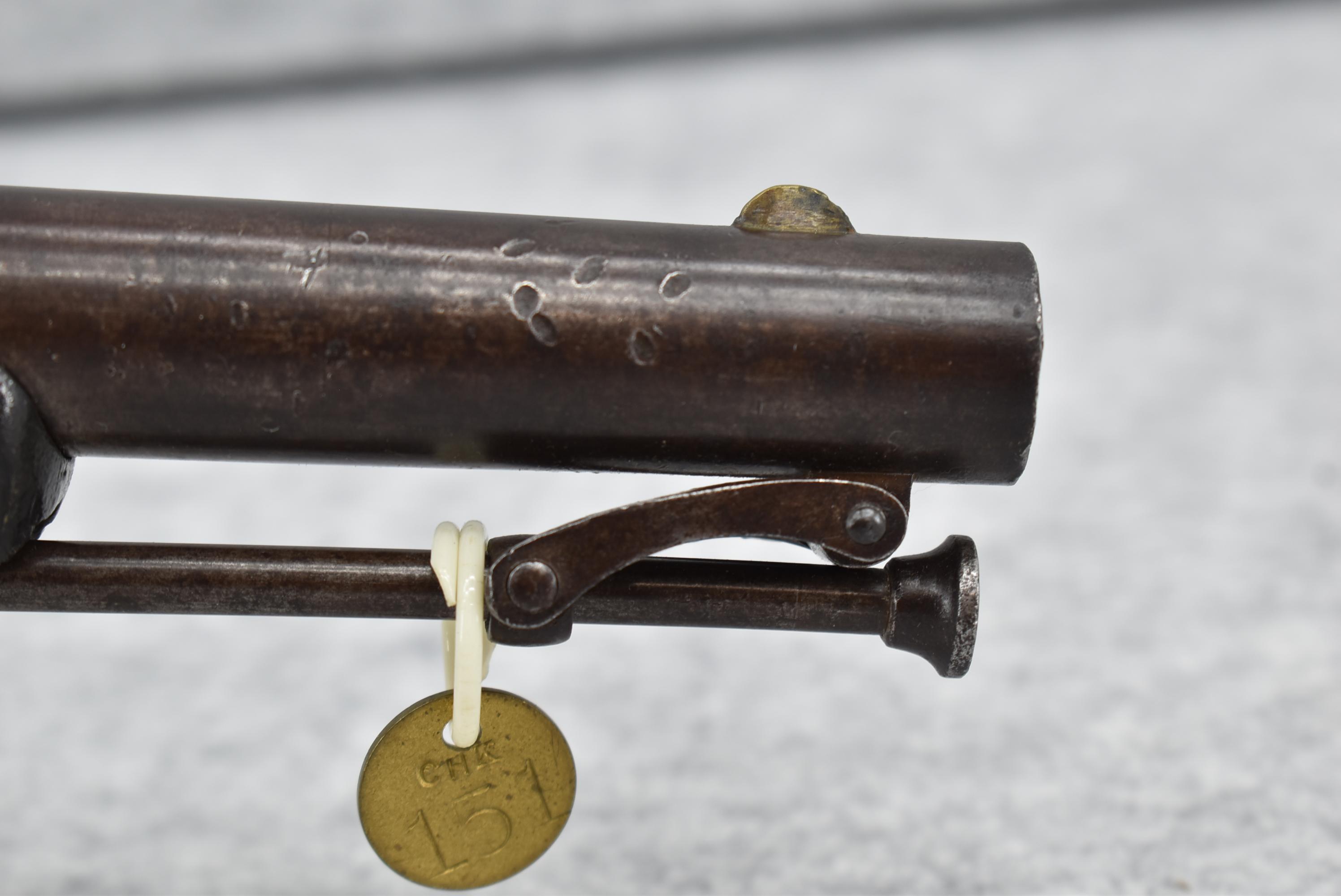 A. Waters – Mod. 1836 – 54 Cal. Single Shot Flintlock Pistol