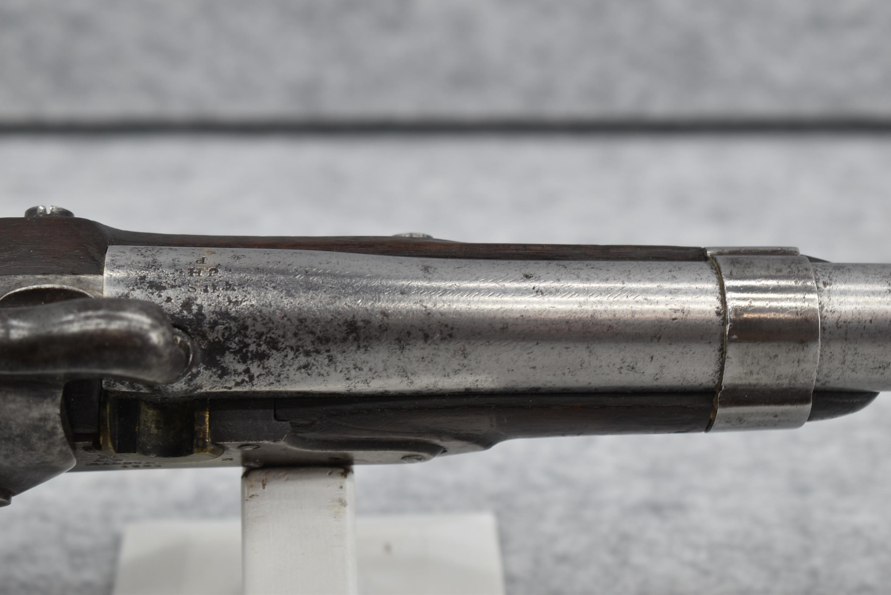 A. Waters – Mod. 1836 – 54 Cal. Converted to Percussion Pistol