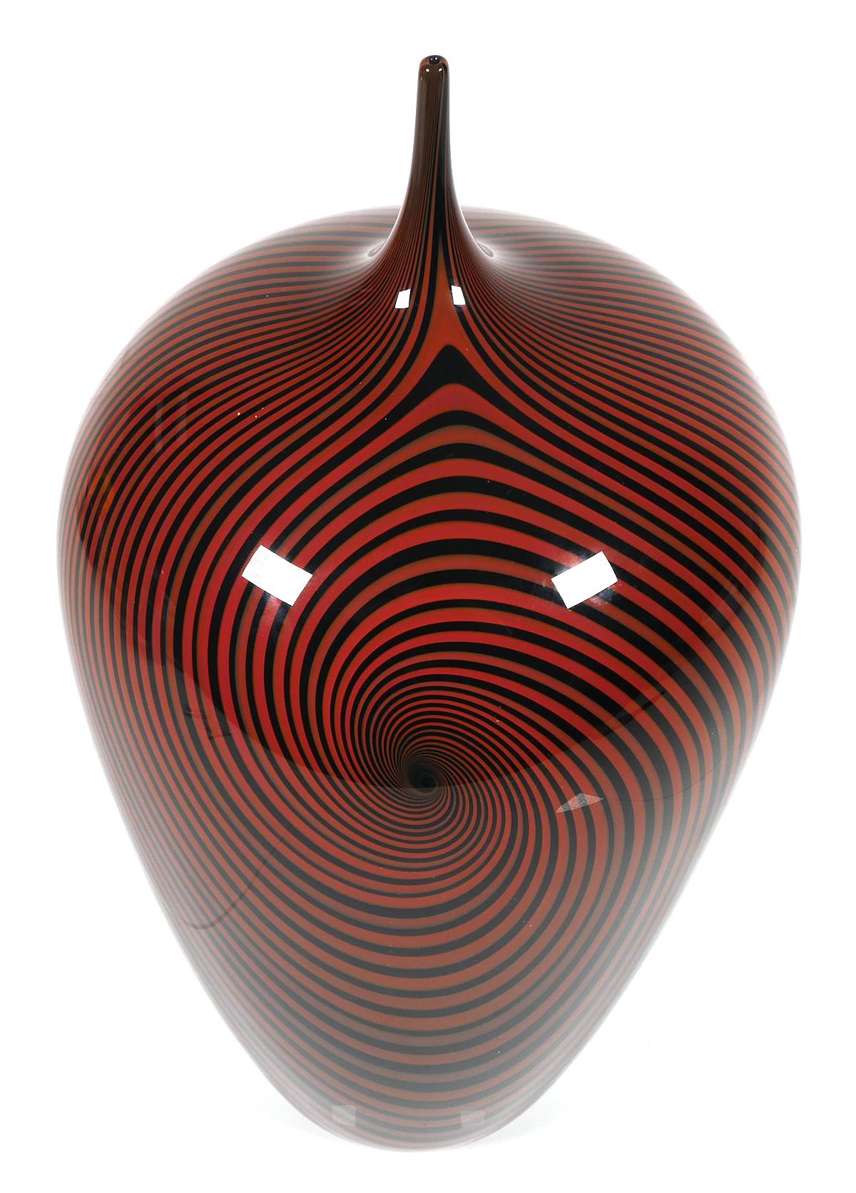 JEFF HOLMWOOD Art Glass Sculpture