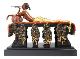 Erte Bronze Daydreams Sculpture