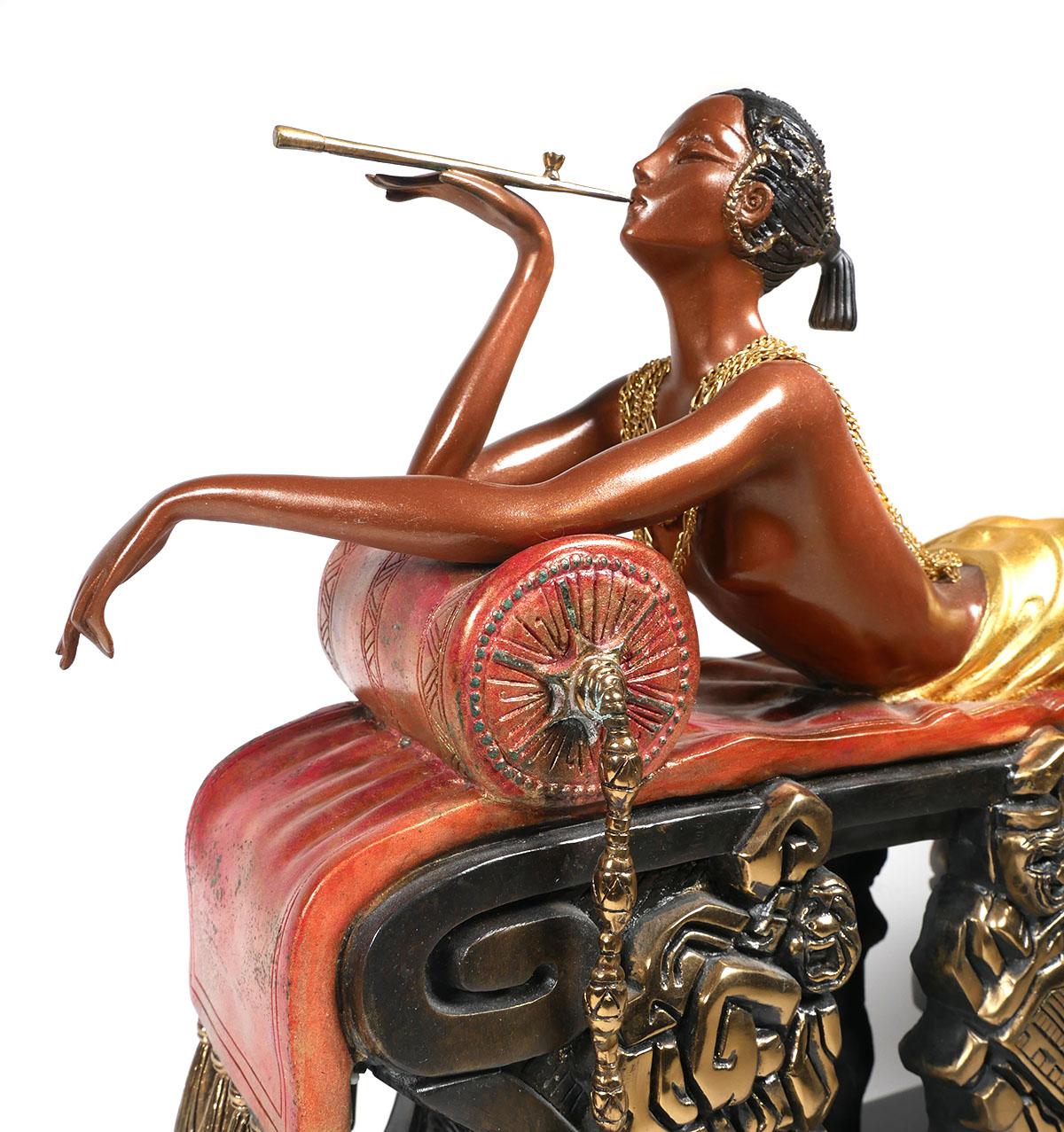 Erte Bronze Daydreams Sculpture