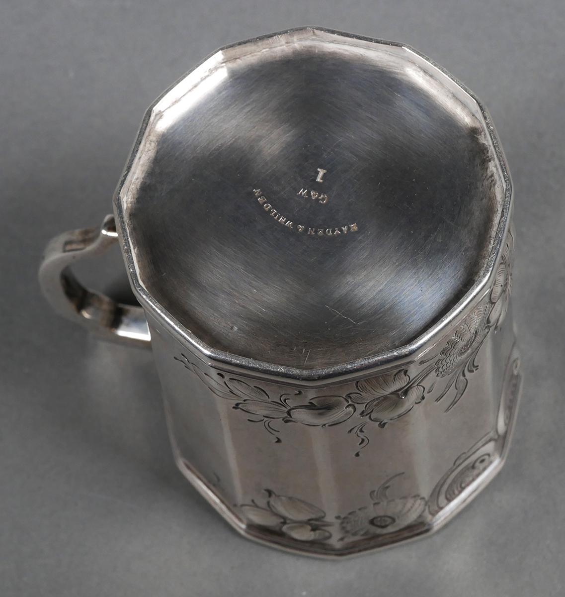 Antique Southern Silver Cup Hayden & Whilden