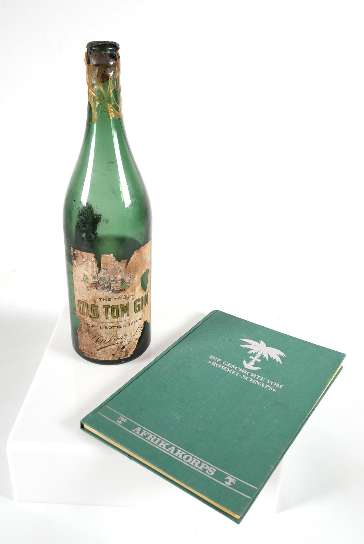 ERWIN ROMMEL Gin Bottle War Trophy