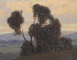 JOHN MATHER, Oil on canvas, Brisbane Ranges