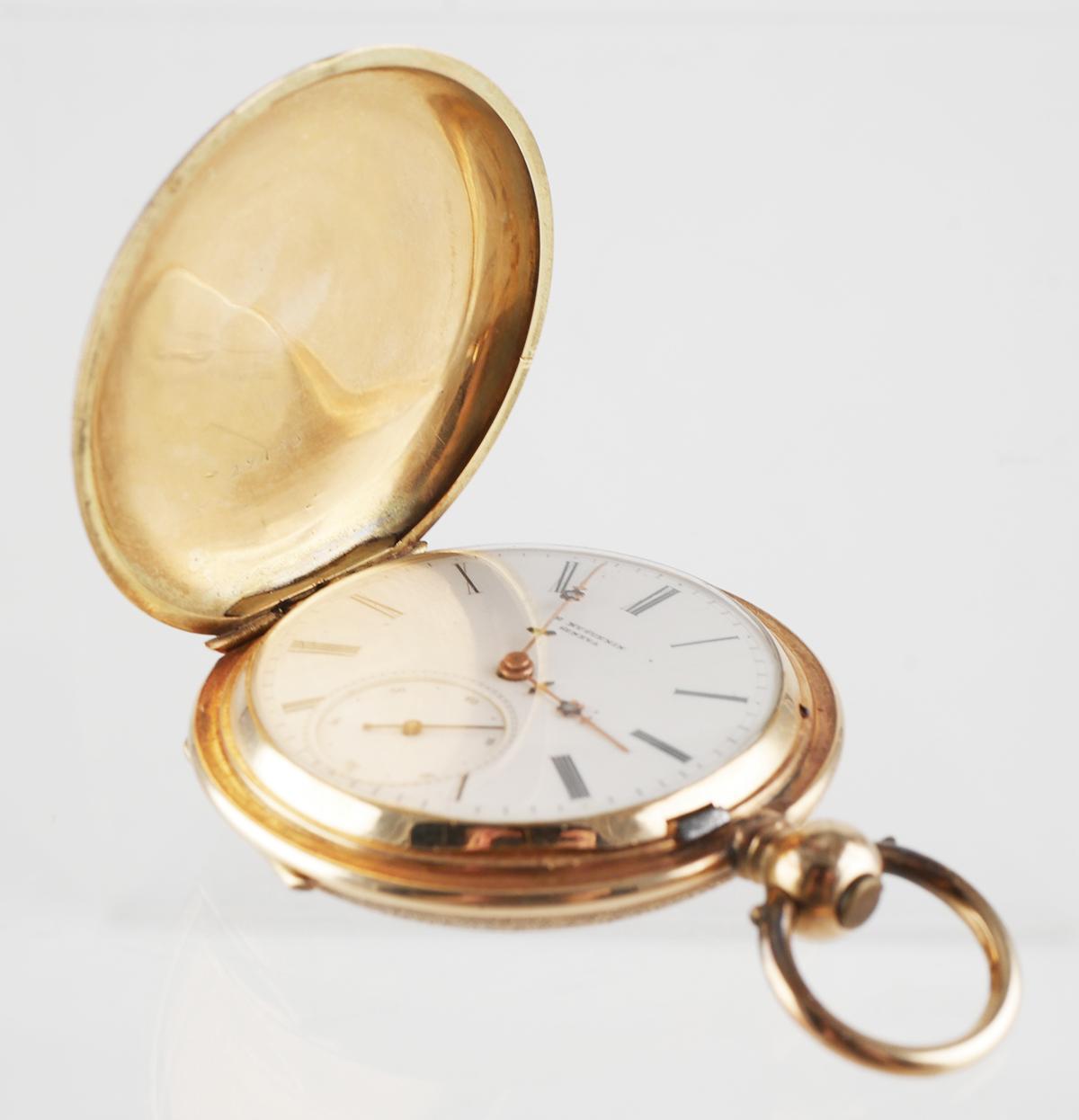 Antique GENEVA 10K Gold Pocket Watch