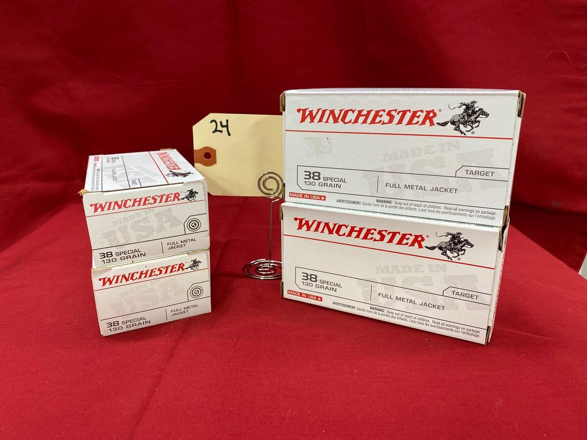 WINCHESTER 38 SPECIAL (X4)