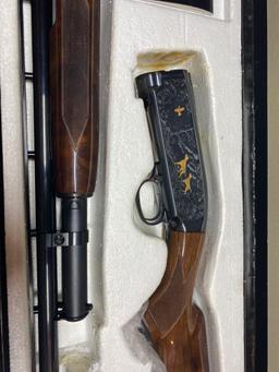 BROWNING WINCHESTER MODEL 12, 28 GA, GRADE V, GOLD ENLAYED. NIB. SN#