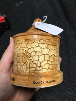 COIPS 11TH ANNUAL CONVENTION , 1994, QUINCY IL BIRDHOUSE, 4" TALL