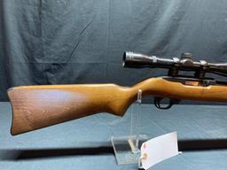 RUGER MODEL 10-22, 22 CAL, WITH SCOPE