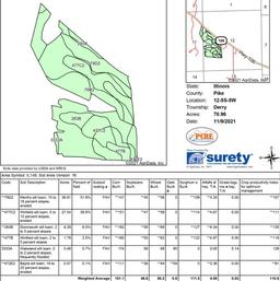 Tract 1 77.48 Acres m/l -FSA indicates 70.96 acres of CRP earning $11,907.09 annually, expiring