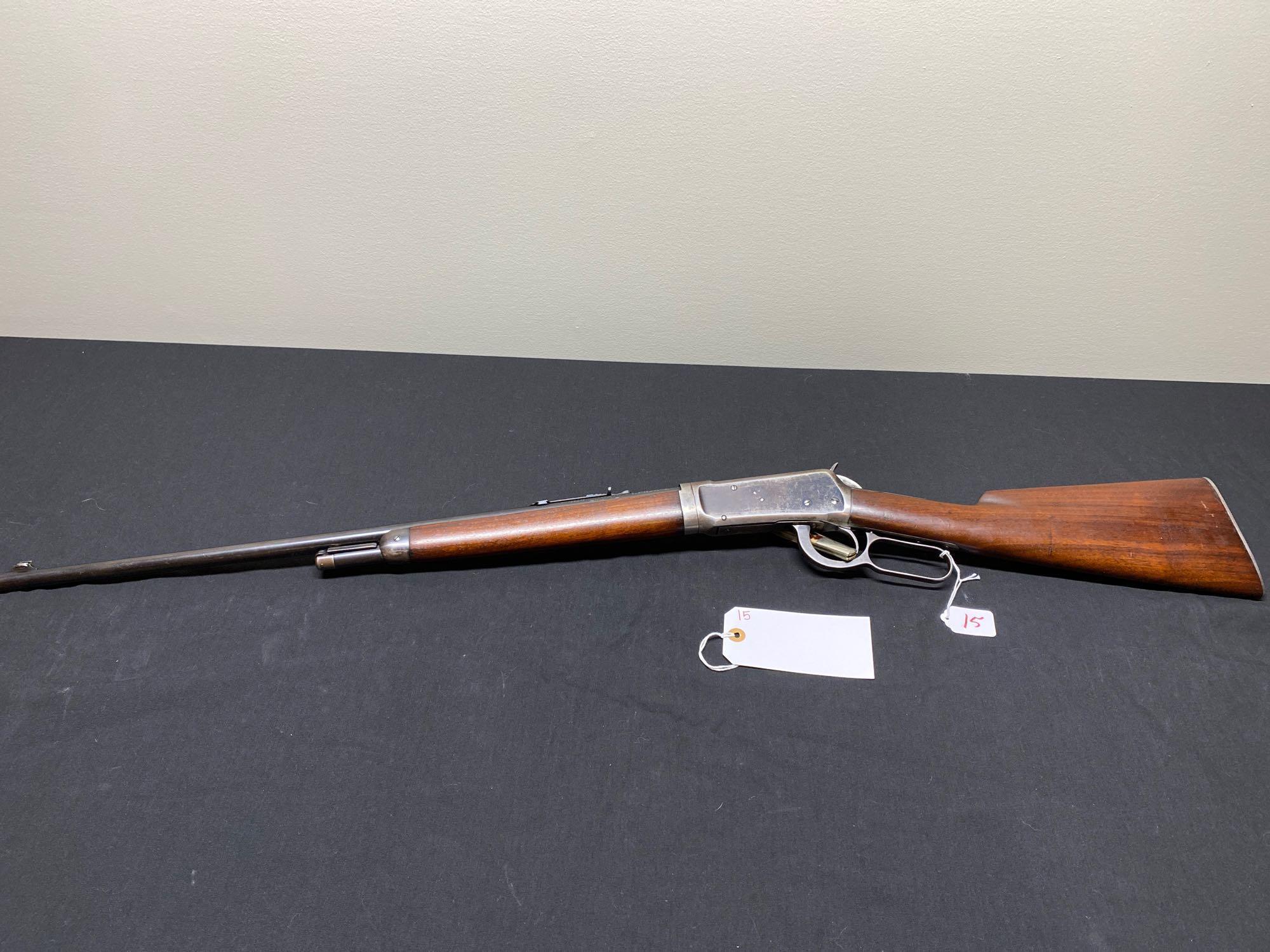 WINCHESTER MODEL 55, 32 WS CAL, MADE IN 1927. SN#4990