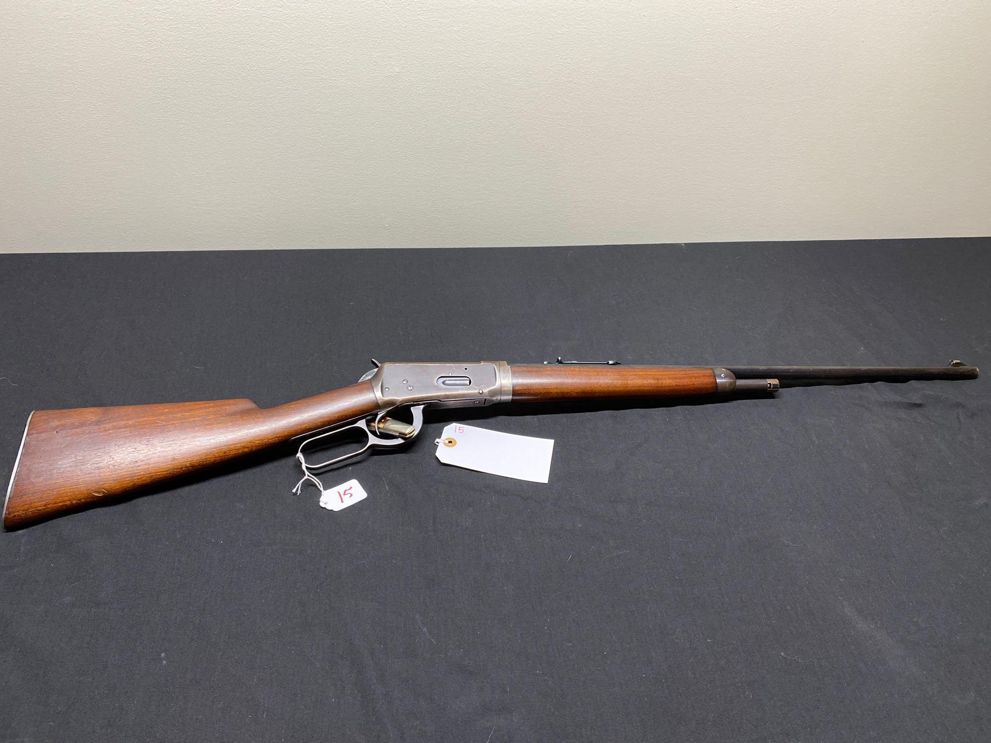 WINCHESTER MODEL 55, 32 WS CAL, MADE IN 1927. SN#4990