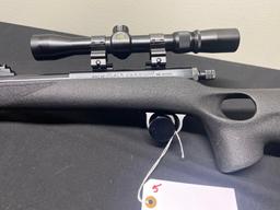 KNIGHT MOD BLACK KNIGHT, 54 CAL WITH PINE RIDGE SCOPE. SN#106756