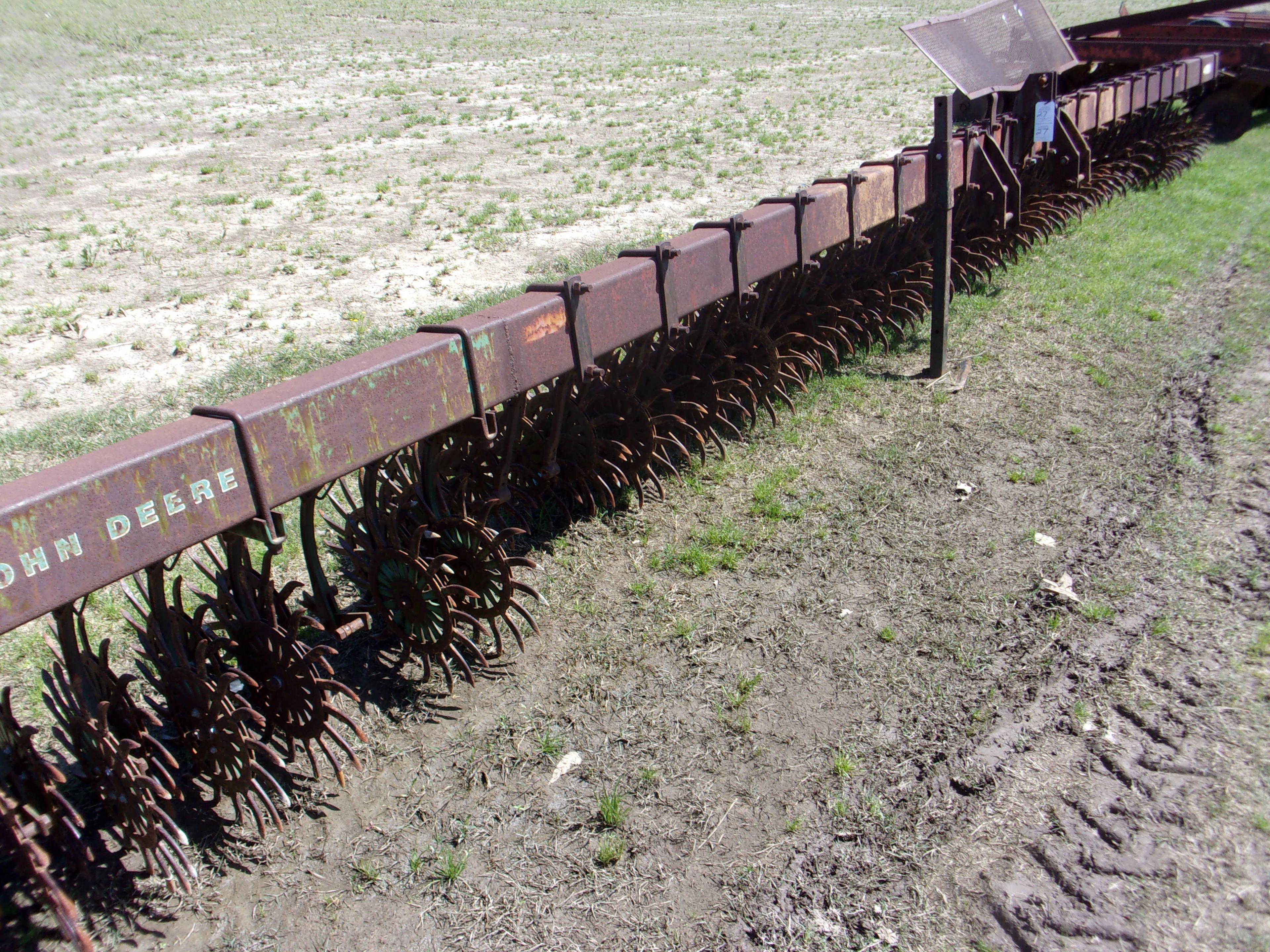 John Deere 400 Rotary Hoe, apx 30'