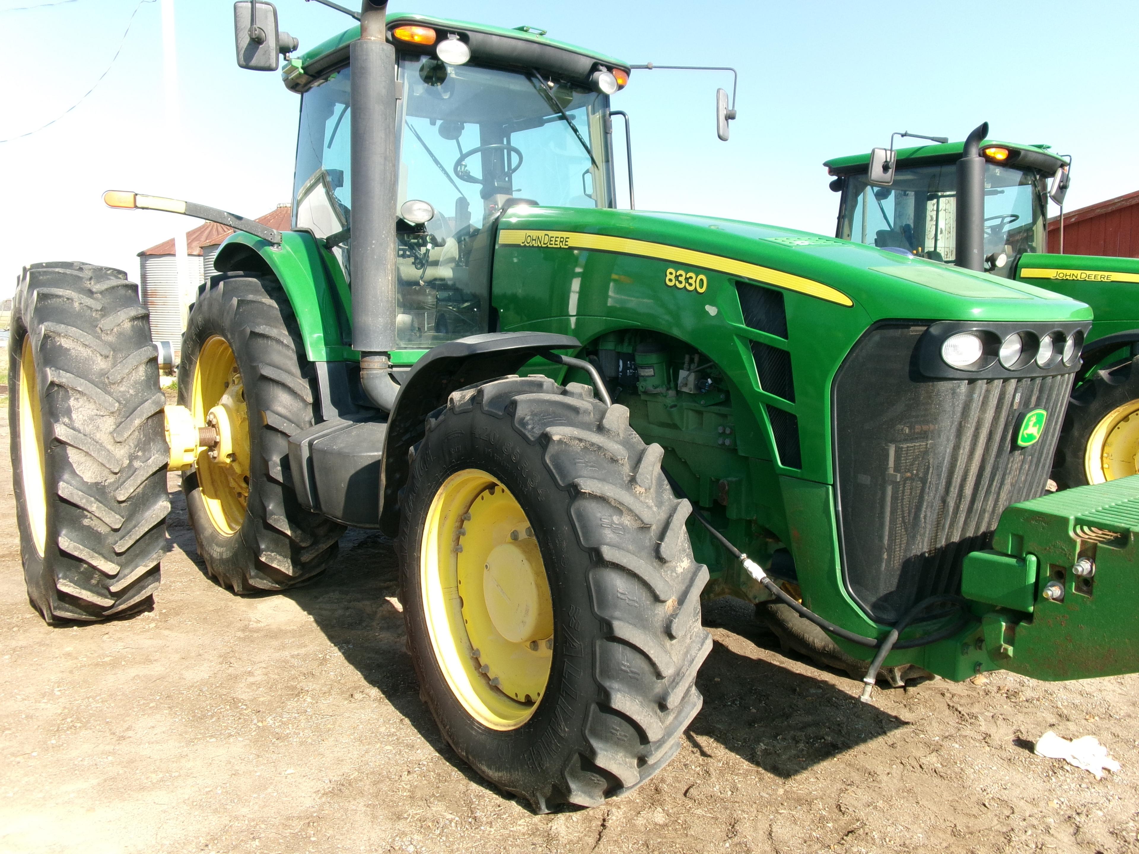 John Deere 8330 MFWD Tractor, apx 5651 hrs, #P042526