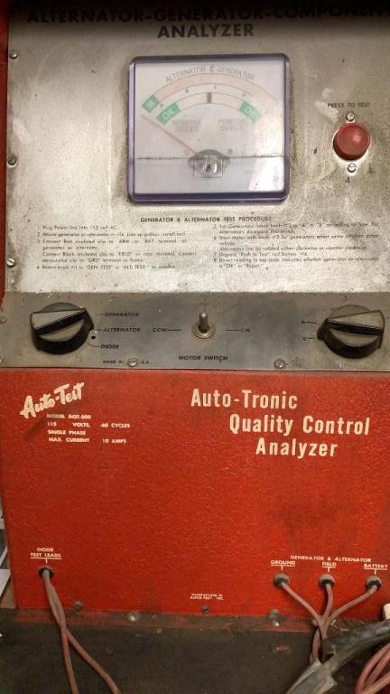 ALTERNATOR GENERATOR COMPONENT ANALYZER