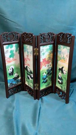 NOS MINIATURE ASIAN ROOM DIVIDER