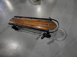 Vintage Wood Sled #2 - SELLING NO RESERVE