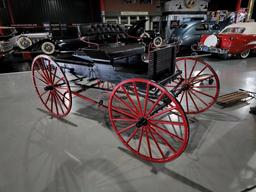 Restored Horse Drawn Buck Board Wagon- SELLING NO RESERVE