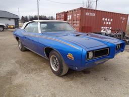 1969 Pontiac Lemans GTO Judge Tribute Convertible