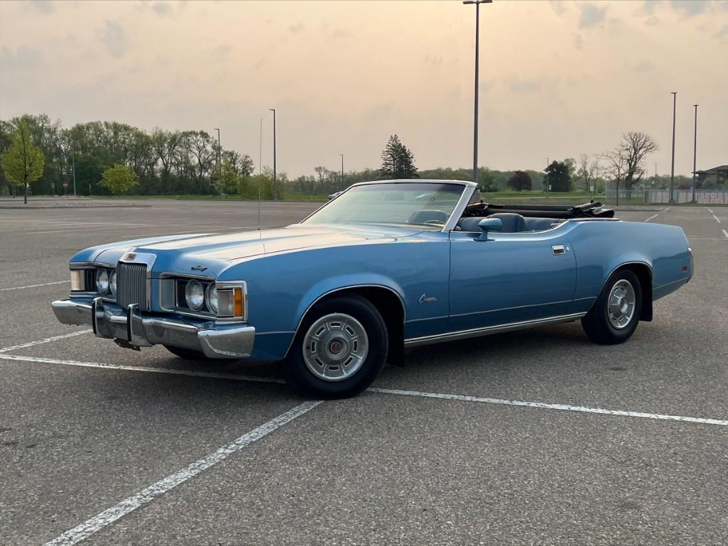 1973 Mercury Cougar XR 7 Selling No Reserve