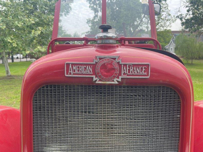1929 American LaFrance Model G330 Pumper Fire Truck