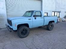 1977 Chevrolet C10 Custom Deluxe PROJECT