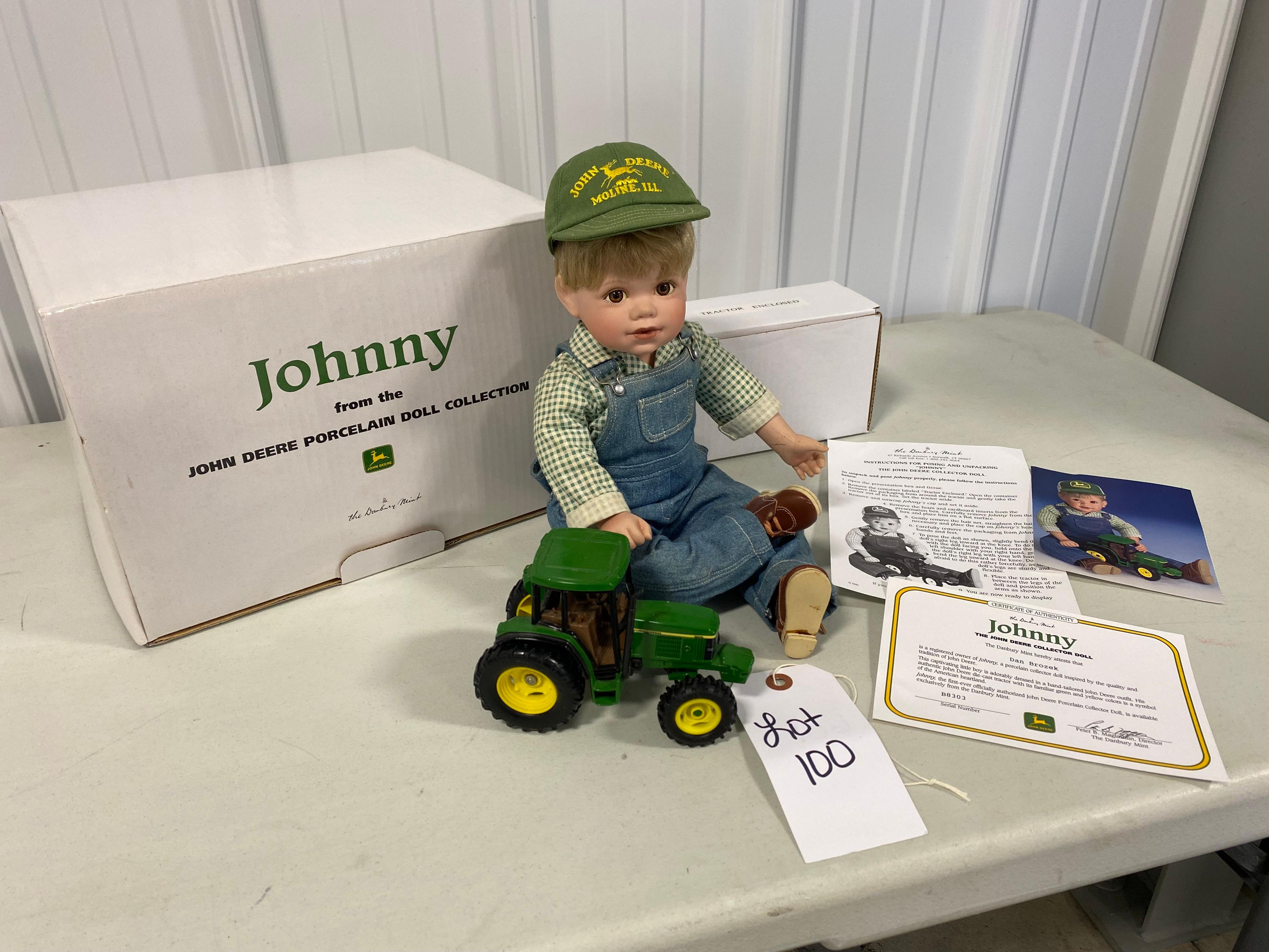 The Danbury Mint John Deere Johnny Doll