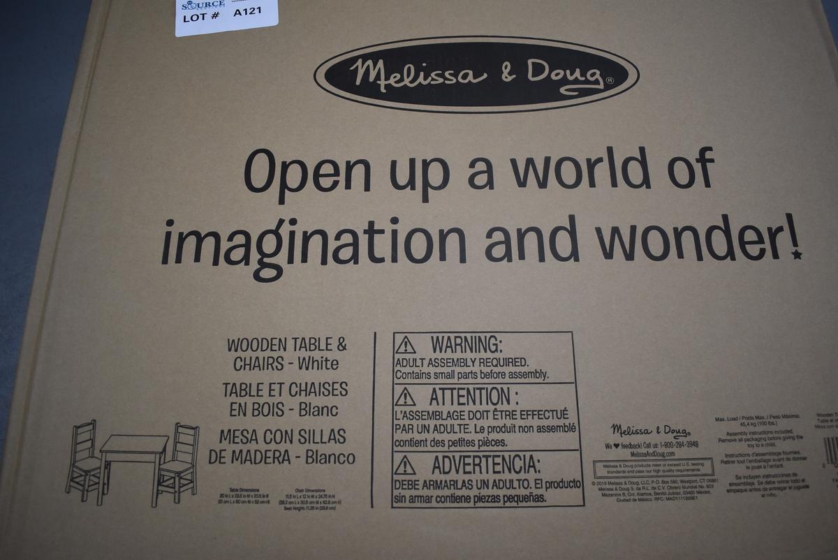 MELISSA & DOUG WOODEN FURNITURE