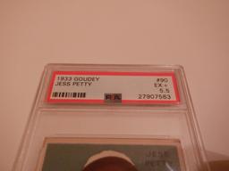 1933 GOUDEY JESS PETTY #90. PSA 5.5