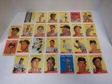LOT OF 26 1958 TOPPS CHICAGO WHITE SOX CARDS
