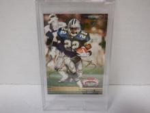 1992 STADIUM CLUB EMMITT SMITH SIGNED AUTO CARD. NUMBERED 12/108