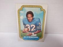 1974 TOPPS #1 O.J. SIMPSON