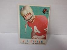 1959 TOPPS #130 Y.A. TITTLE