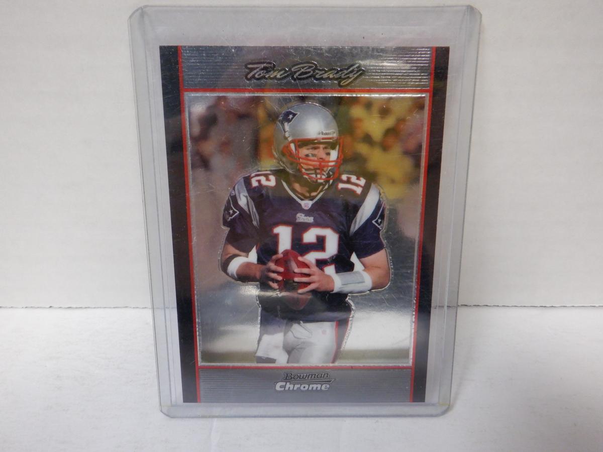 2007 TOPPS BOWMAN CHROME #BC172 TOM BRADY