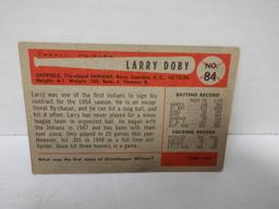 1954 BOWMAN LARRY DOBY #84 (MINOR CREASE)