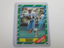 1986 TOPPS FOOTBALL #350 WARREN MOON HOUSTON OILERS