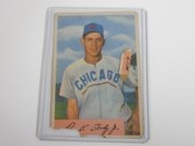 1954 BOWMAN BASEBALL #173 DEE FONDY DAMAGED